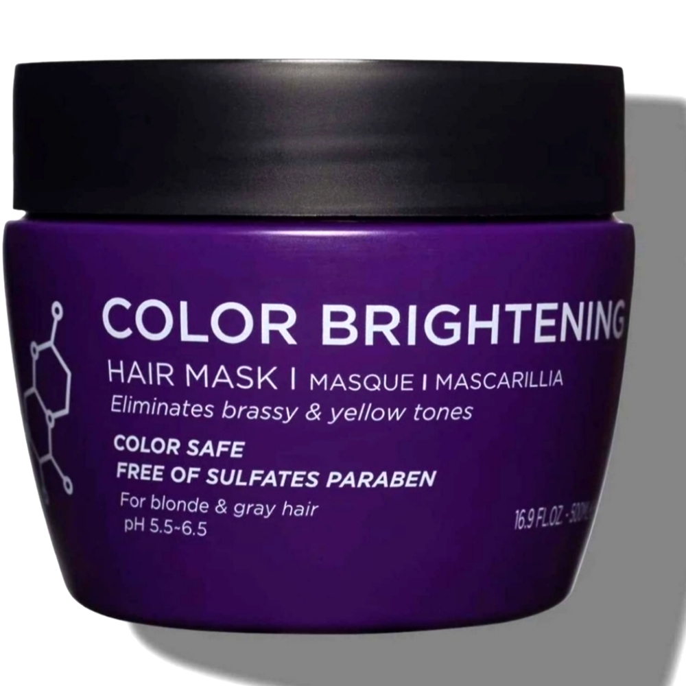 Luseta Purple Hair Mask 16.9 Oz, Deep Conditioner for Color Treated Hair